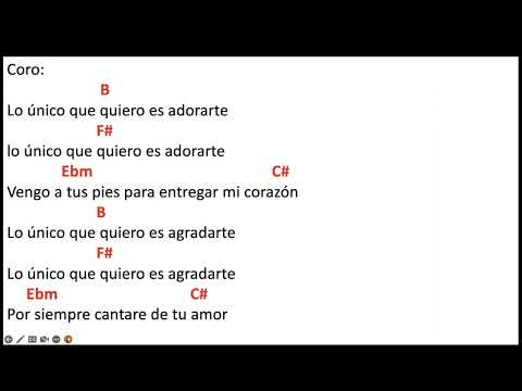 Thumbnail for Lo Unico Que Quiero (Marcela Gandara) cover con acordes