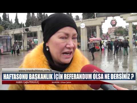 Thumbnail for HAFTASONU BAŞKANLIK İÇİN REFERANDUM OLSA NE DERSİNİZ ?