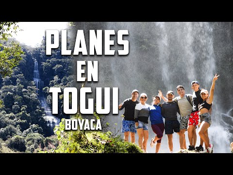 QUE HACER en TOGUI BOYACA | Lugares Naturales y Turísticos | Cascada la Chorrera y mucho mas