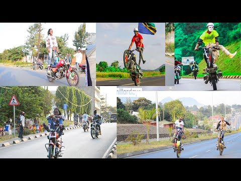 Thumbnail for TAZAMA STYLE ZA VIJANA WANAVYOCHEZA NA PIKIPIKI BILA WOGA ARUSHA "TUNAITA DEDE"