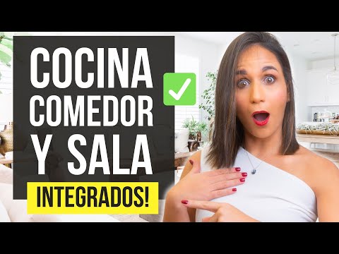 ✅ Mejores trucos para SALA, COCINA Y COMEDOR ???? 15 Tips para decorar CONCEPTO ESPACIO ABIERTO