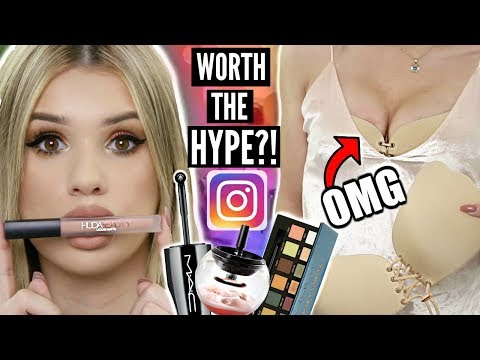 Testing POPULAR INSTAGRAM BEAUTY Products! Worth the HYPE?!