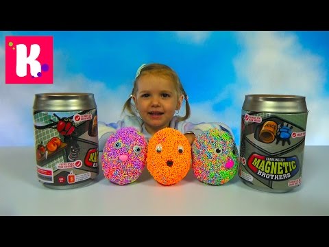 Катя и обзор магнитных игрушек