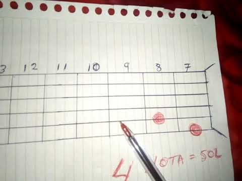 RE  ESCALA  A DOS CUERDAS FORMA MUY FACIL APRENDER LA BASE PARA IRSE INICIANDO