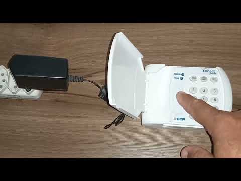 Como configurar o tempo duração de pulso no teclado conect senha ecp