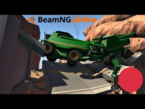 BeamNG drive | DESPLOME de puente | Peso Peligroso
