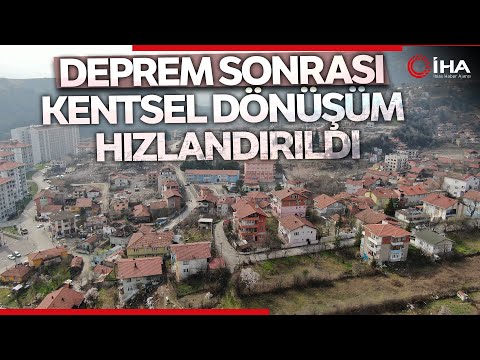 Deprem Sonrası Kentsel Dönüşüm Çalışmaları Hızlandı