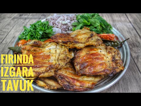 FIRINDA TAVUK IZGARA TARİFİ!!