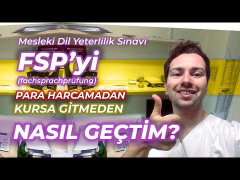 FSP (Mesleki Dil Yeterlilik Sınavı)&apos;nı Nasıl Kurs Almadan Geçtim? FSP Nasıl Tam Puanla Geçilir?