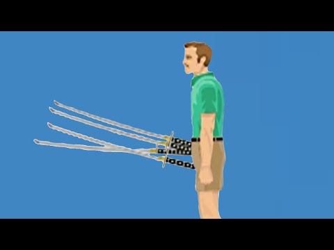 THIS GUY GETS THE LADIES!? (Happy Wheels)
