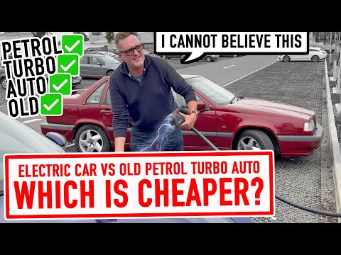 What's cheaper in the REAL WORLD? An EV or a 30 year old PETROL (turbo automatic!)