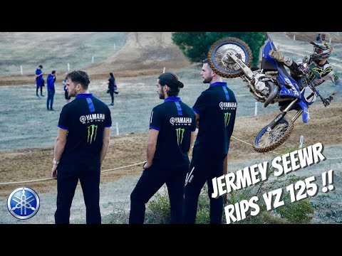 Thumbnail for Jeremy Seewer Rips GYTR YZ125!! Brian Jorgensen hosts Yamaha Blu Cru Masterclass 2022.