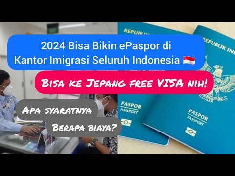Sekarang Bisa Buat e-Paspor di Seluruh Kantor Imigrasi Indonesia