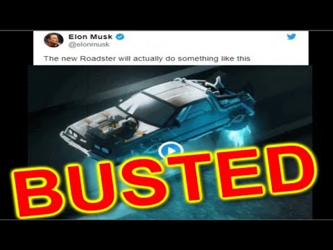 Elon musks- Flying Car.. BUSTED!!