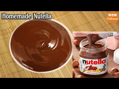 Thumbnail for Homemade Nutella Recipe | Nutella Recipe | Nutella Recipe without Hazelnuts | How to make Nutella