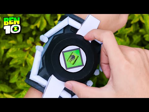 Các Làm Đồng Hồ Omnitrix Ben 10 Thú Vị bằng Bìa Carton